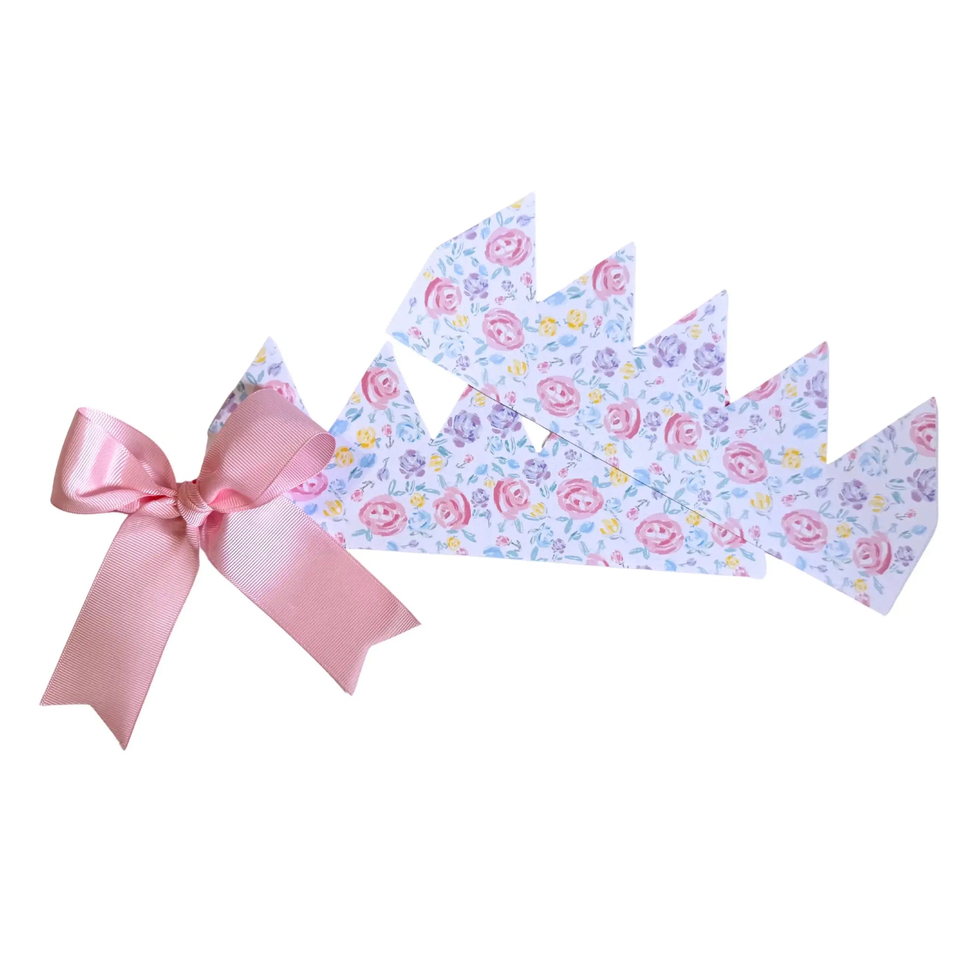 Flower Market Floral Printable Crown | DIY Birthday & Tea Party Crown - Jamie Ann Studio