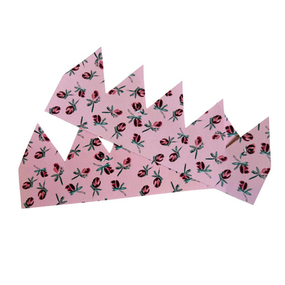 Velvet Rosebuds Floral Printable Crown | DIY Birthday Party Crown - Jamie Ann Studio