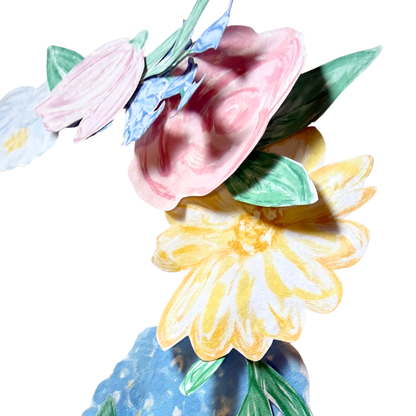 Printable Flower Crown – Hand Painted Spring Floral DIY