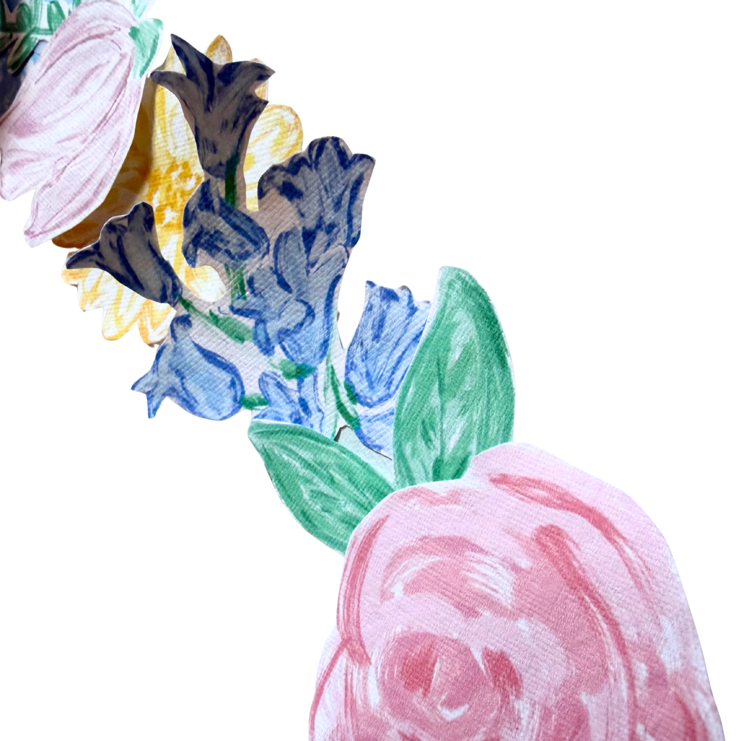 Printable Flower Crown – Hand Painted Spring Floral DIY